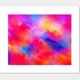 Abstract Colorful Background Illustration Art Posters and Art